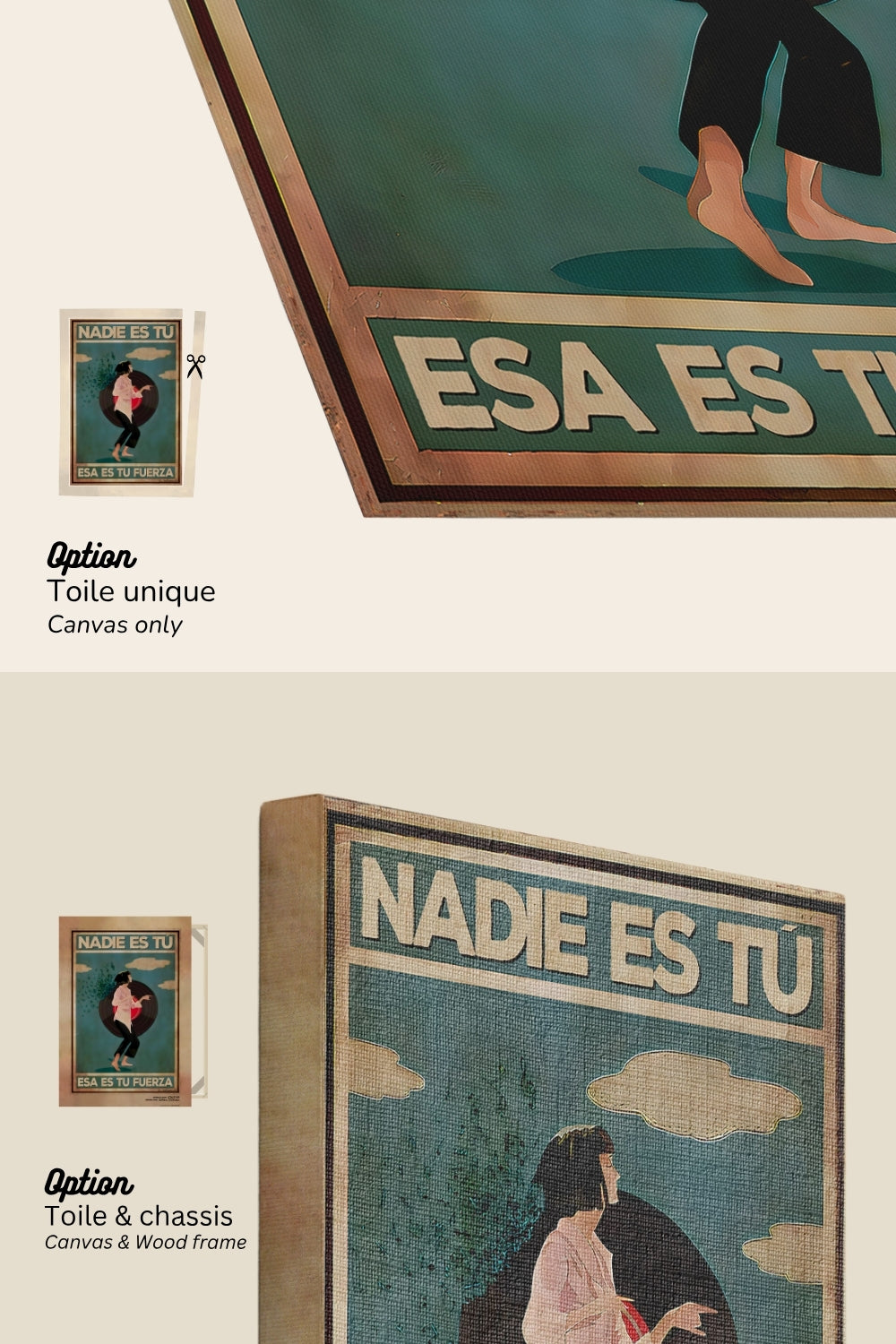 Nadie es tú, esa es tu fuerza