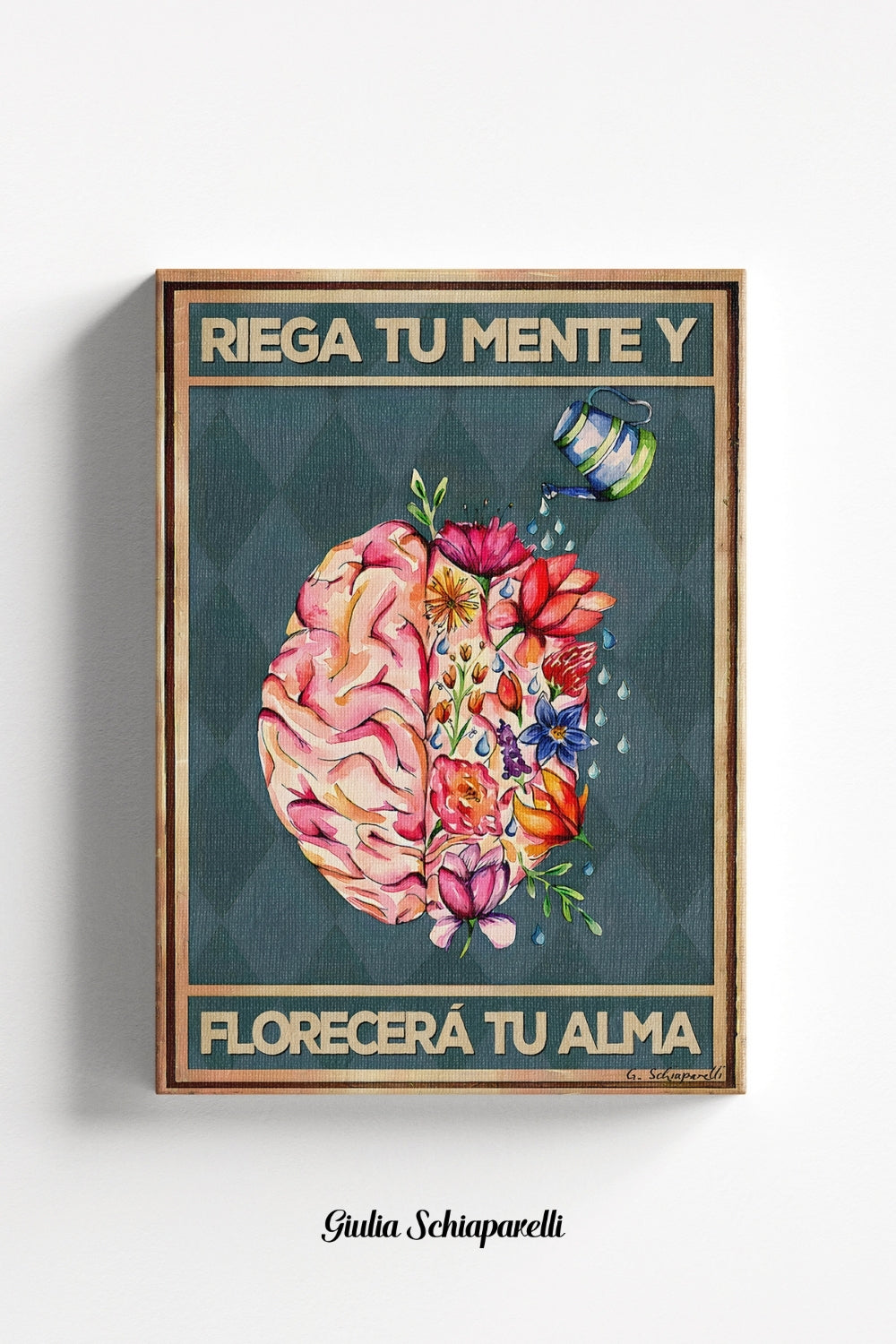 Water your mind and your soul will bloom