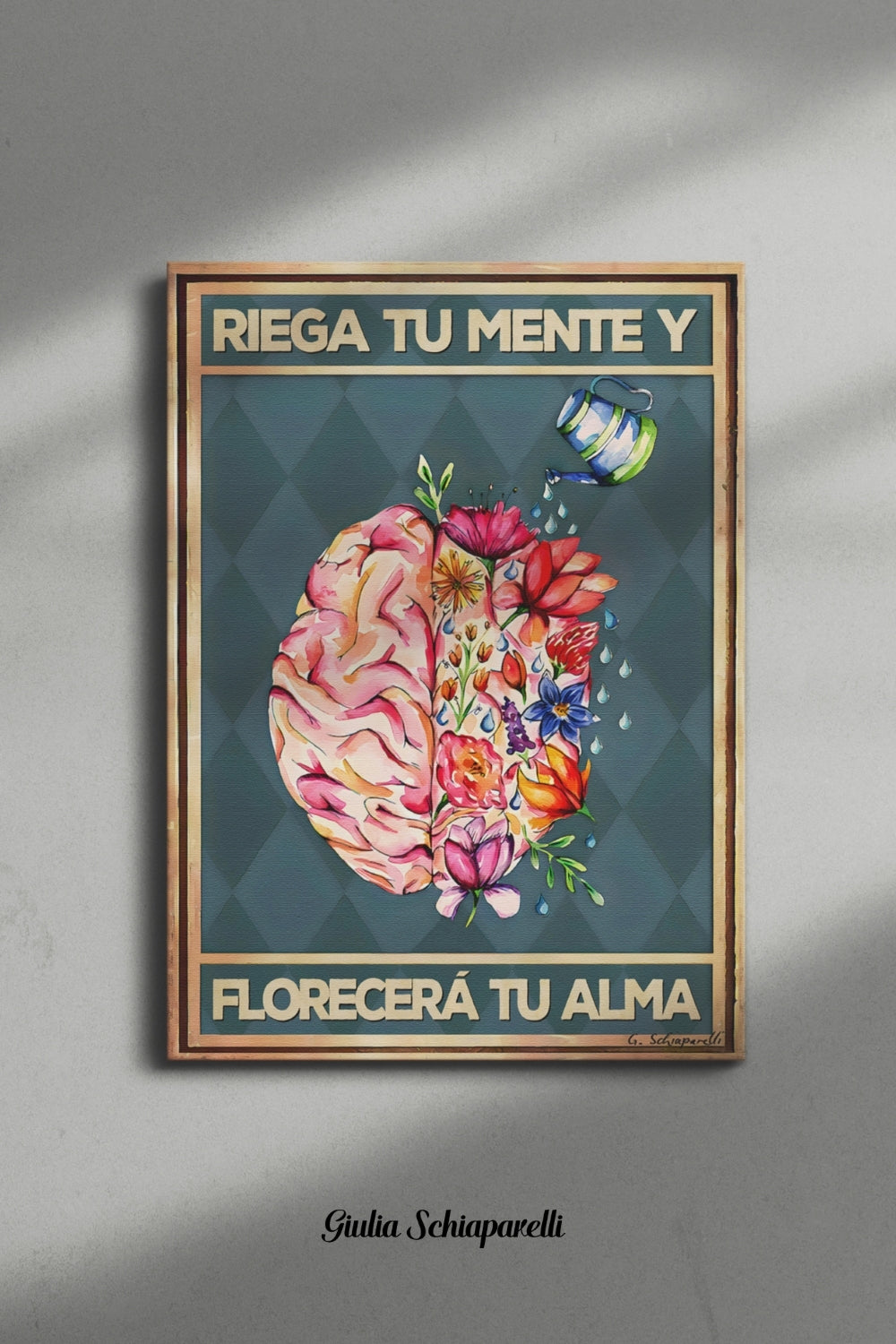 Water your mind and your soul will bloom
