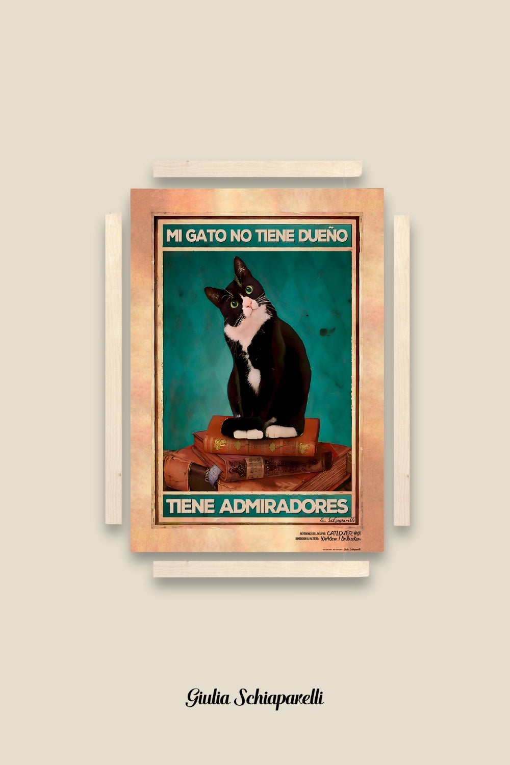 Mi gato no tiene dueño, tiene admiradores
