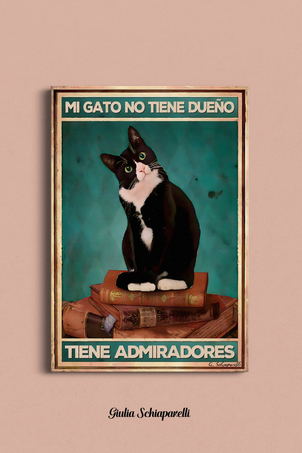 Mi gato no tiene dueño, tiene admiradores