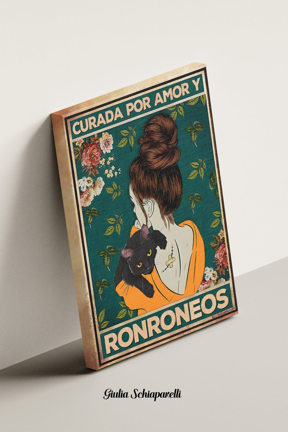 Curada por amor y ronroneos