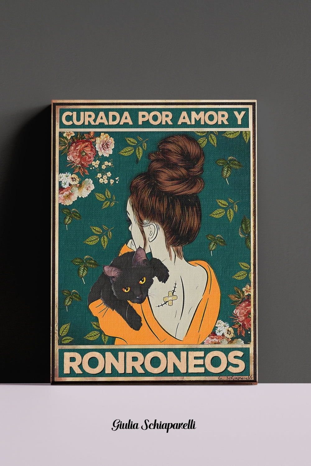 Curada por amor y ronroneos