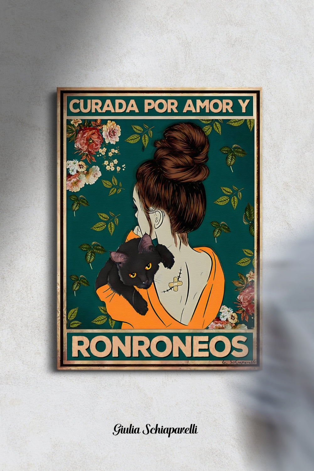 Curada por amor y ronroneos