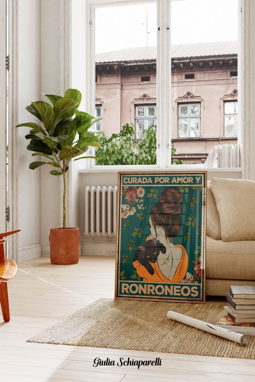 Curada por amor y ronroneos