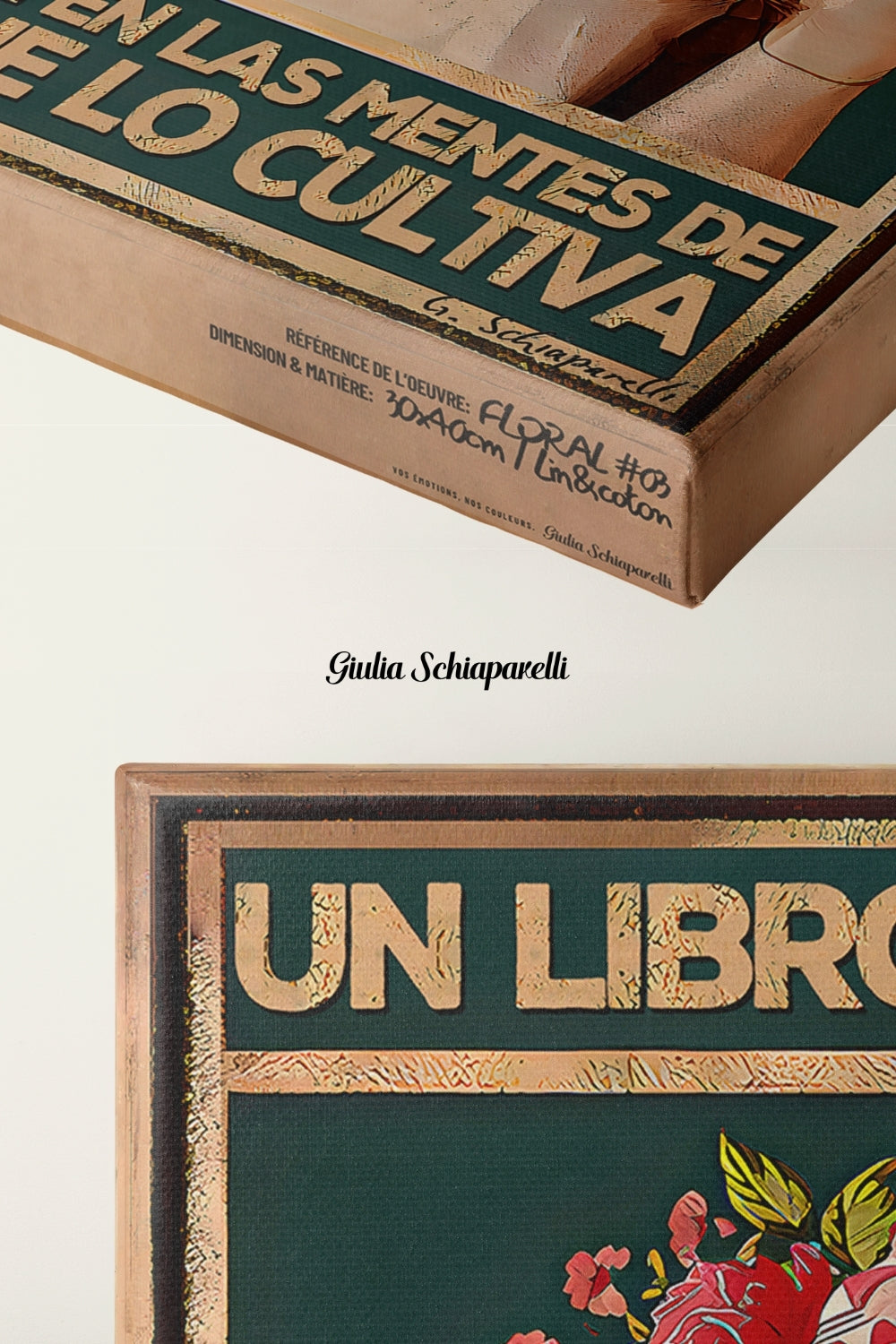 Un libro es una flor que florece de las mentes de aquel que lo cultiva