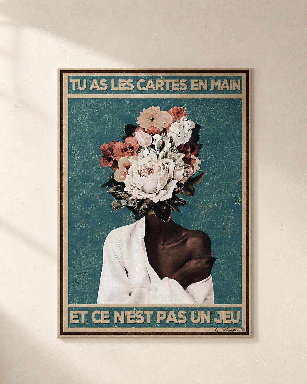 TEST COTON-LIN SANS CADRE — Tu as les cartes en main et ce n’est pas un jeu
