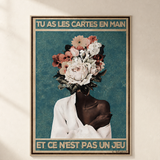 TEST COTON-LIN SANS CADRE — Tu as les cartes en main et ce n’est pas un jeu