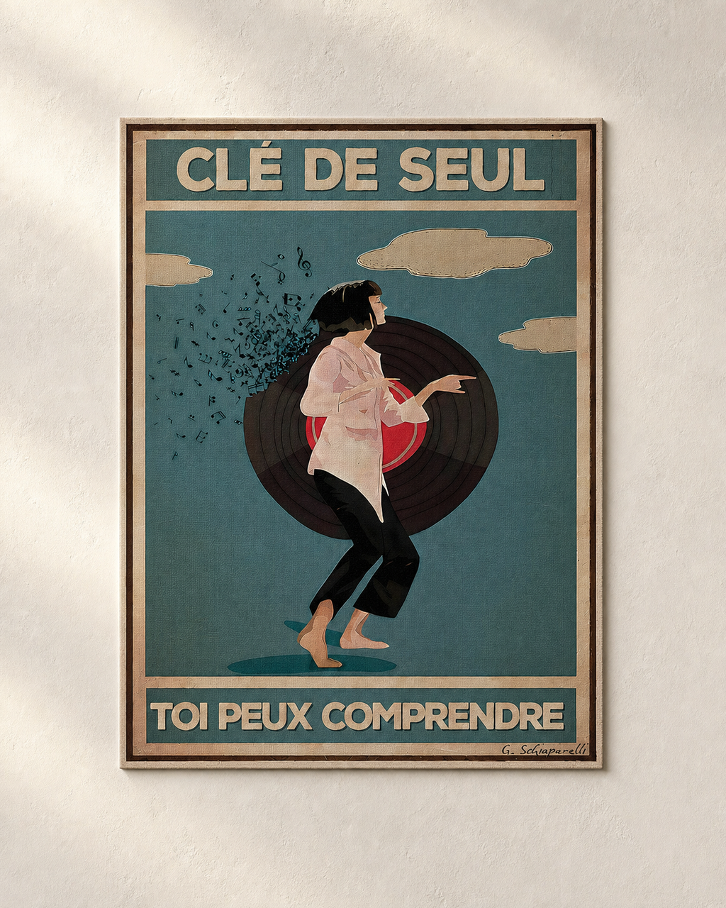 TEST COTON-LIN SANS CADRE — Clé de seul, toi peux comprendre