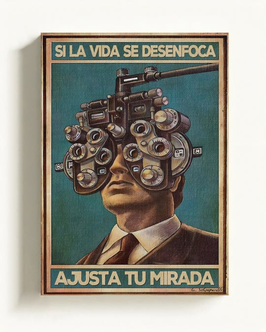 Si la vida se desenfoca, ajusta tu mirada