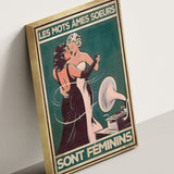Les mots âmes soeurs sont féminins