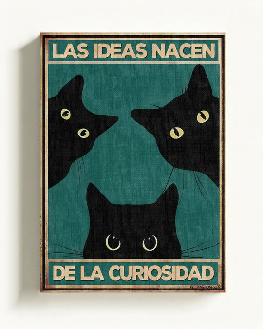 Ideeën ontstaan uit nieuwsgierigheid 