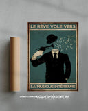 Der Traum fliegt zu seiner inneren Musik 