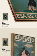 Nadie es tú, esa es tu fuerza 
