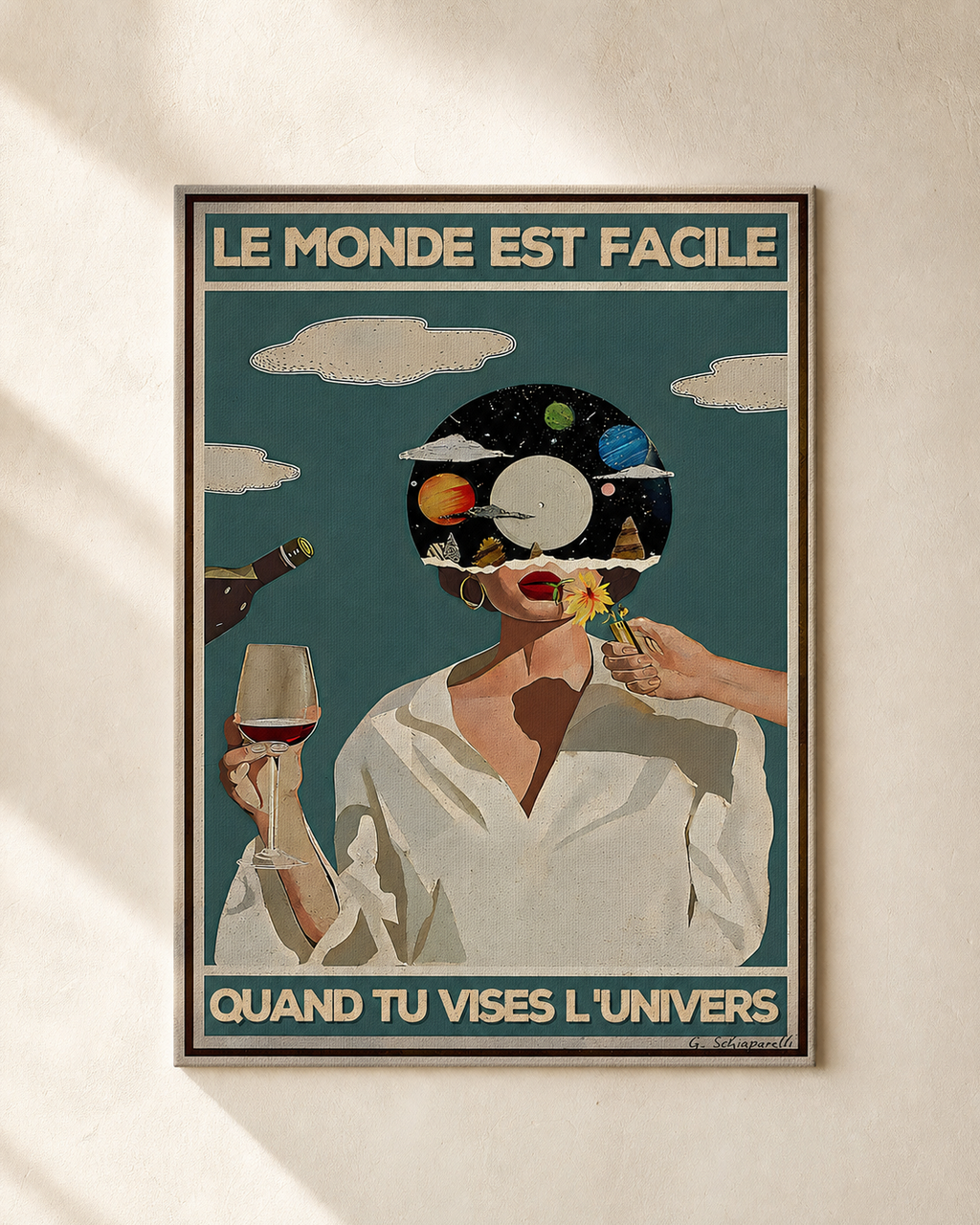 TEST COTON-LIN SANS CADRE — Le monde est facile quand tu vises l’univers