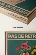 Sin espejos retrovisores, veo la vida en flores 