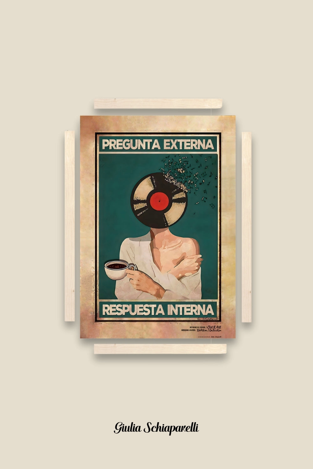 External question, internal answer 