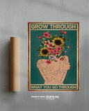 Crece a través de lo que pasas 