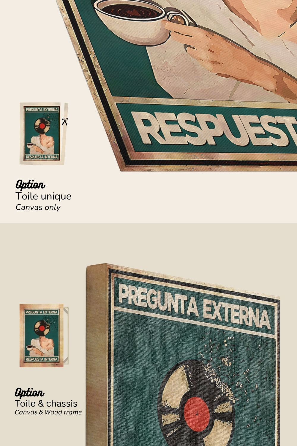 Pregunta externa, respuesta interna 