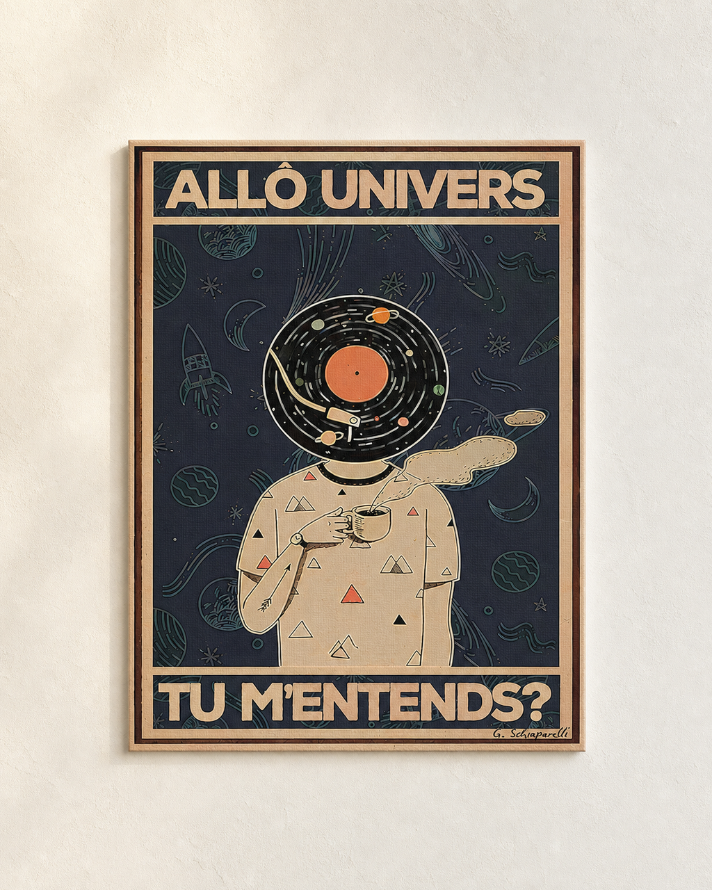 TEST COTON-LIN SANS CADRE — Allô univers, tu m’entends ?