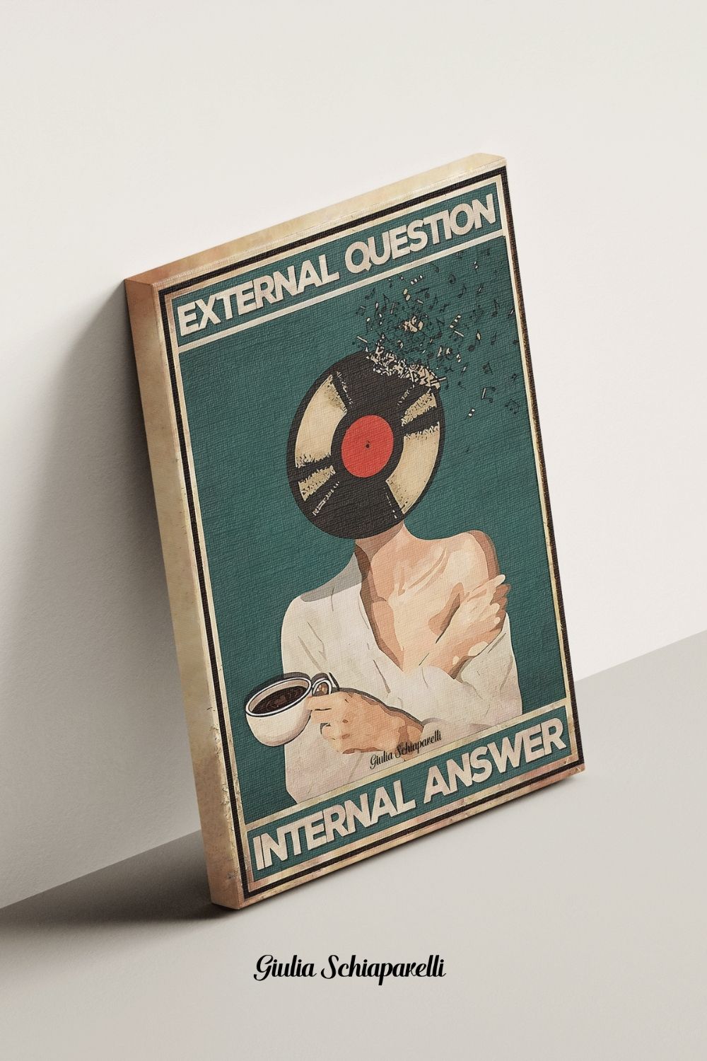Pregunta externa, Respuesta interna 