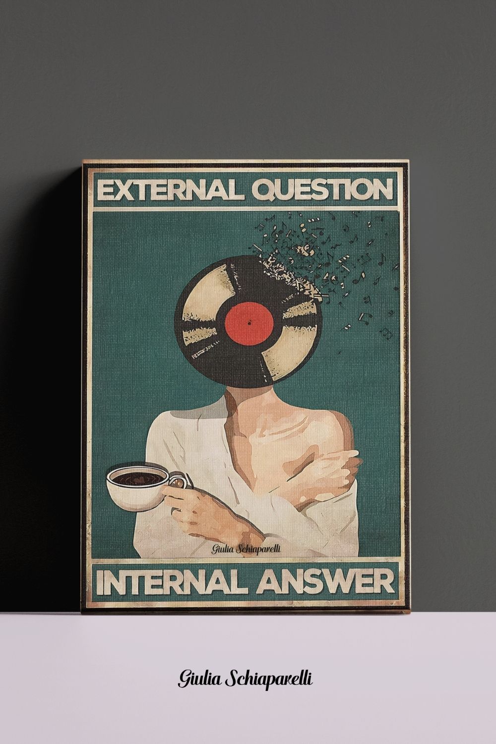 Pregunta externa, Respuesta interna 