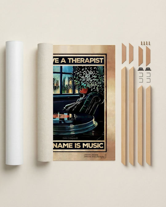 I have a therapist, her name is music
