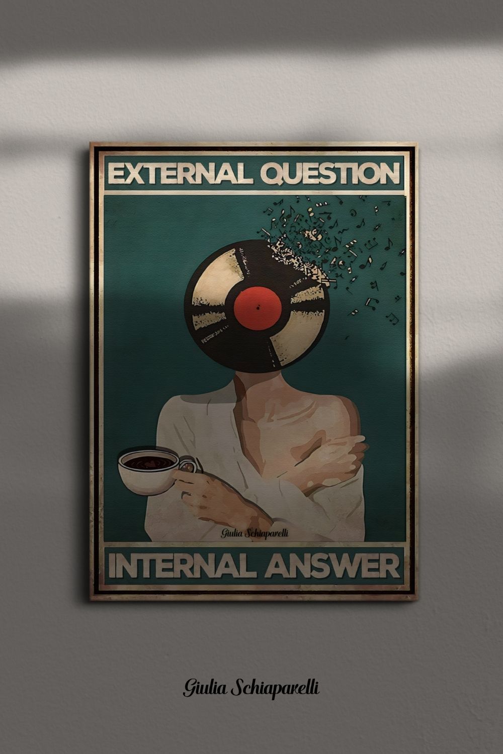 Pregunta externa, Respuesta interna 