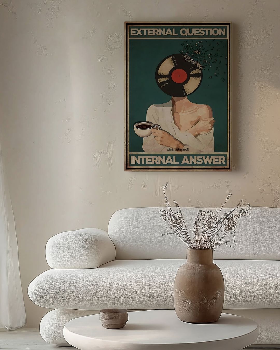 Pregunta externa, respuesta interna 