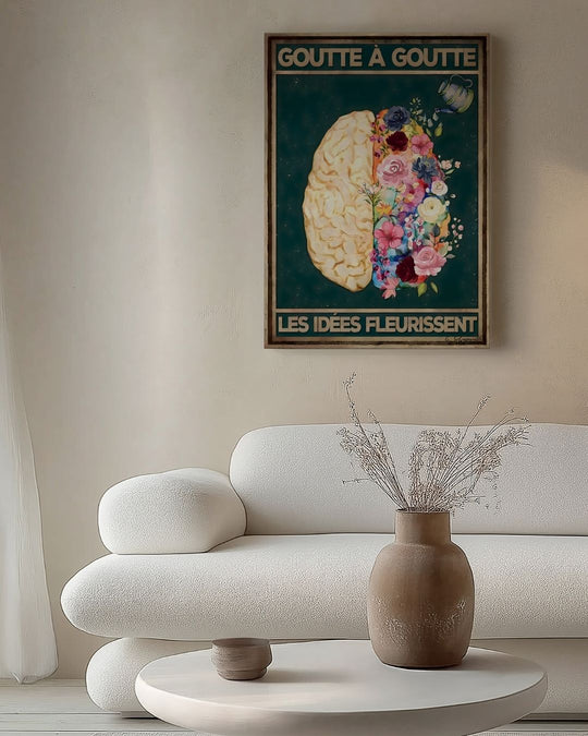 Drop by drop, ideas bloom 