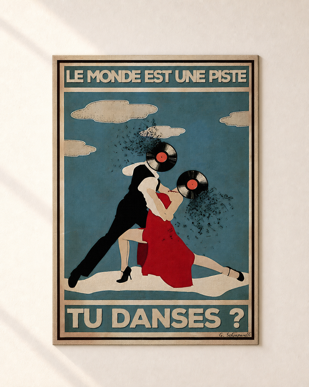 TEST COTON-LIN SANS CADRE — Le monde est une piste, tu danses ?