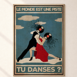 TEST COTON-LIN SANS CADRE — Le monde est une piste, tu danses ?