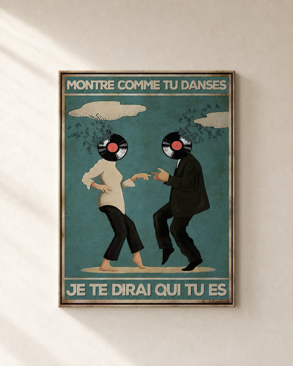 TEST COTON-LIN SANS CADRE — Montre-moi comme tu danses, je te dirai qui tu es