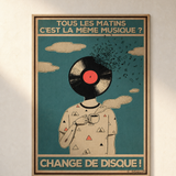 TEST COTON-LIN SANS CADRE — Tous les matins, c’est la même musique ? Change de disque !