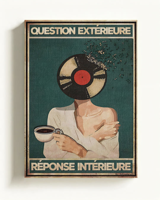 External question, internal answer 