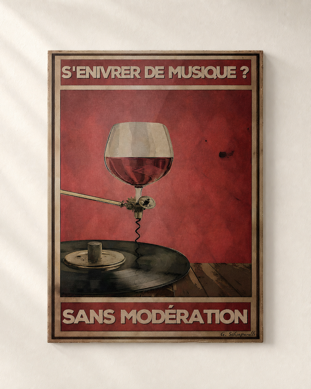 TEST COTON-LIN SANS CADRE — S’enivrer de musique ? Sans modération