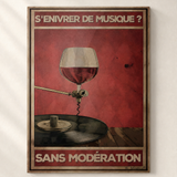 TEST COTON-LIN SANS CADRE — S’enivrer de musique ? Sans modération