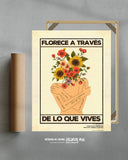 Florece a través de lo que vives - Beige Limited Edition