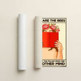 Books are the bees which carry the pollen from one to another mind — Crème & Sable