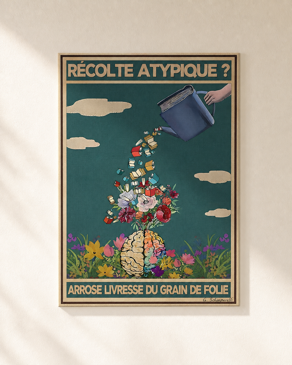 TEST COTON-LIN SANS CADRE — Récolte atypique ? Arrose l’ivresse du grain de folie