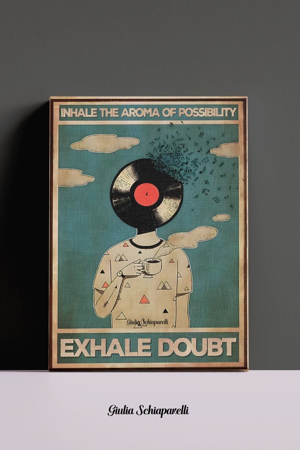 Inhala el aroma de la posibilidad, exhala la duda 