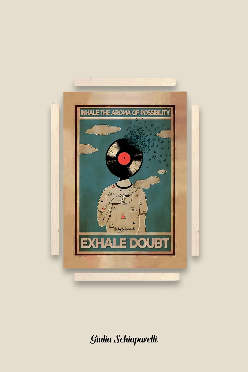 Inhala el aroma de la posibilidad, exhala la duda 