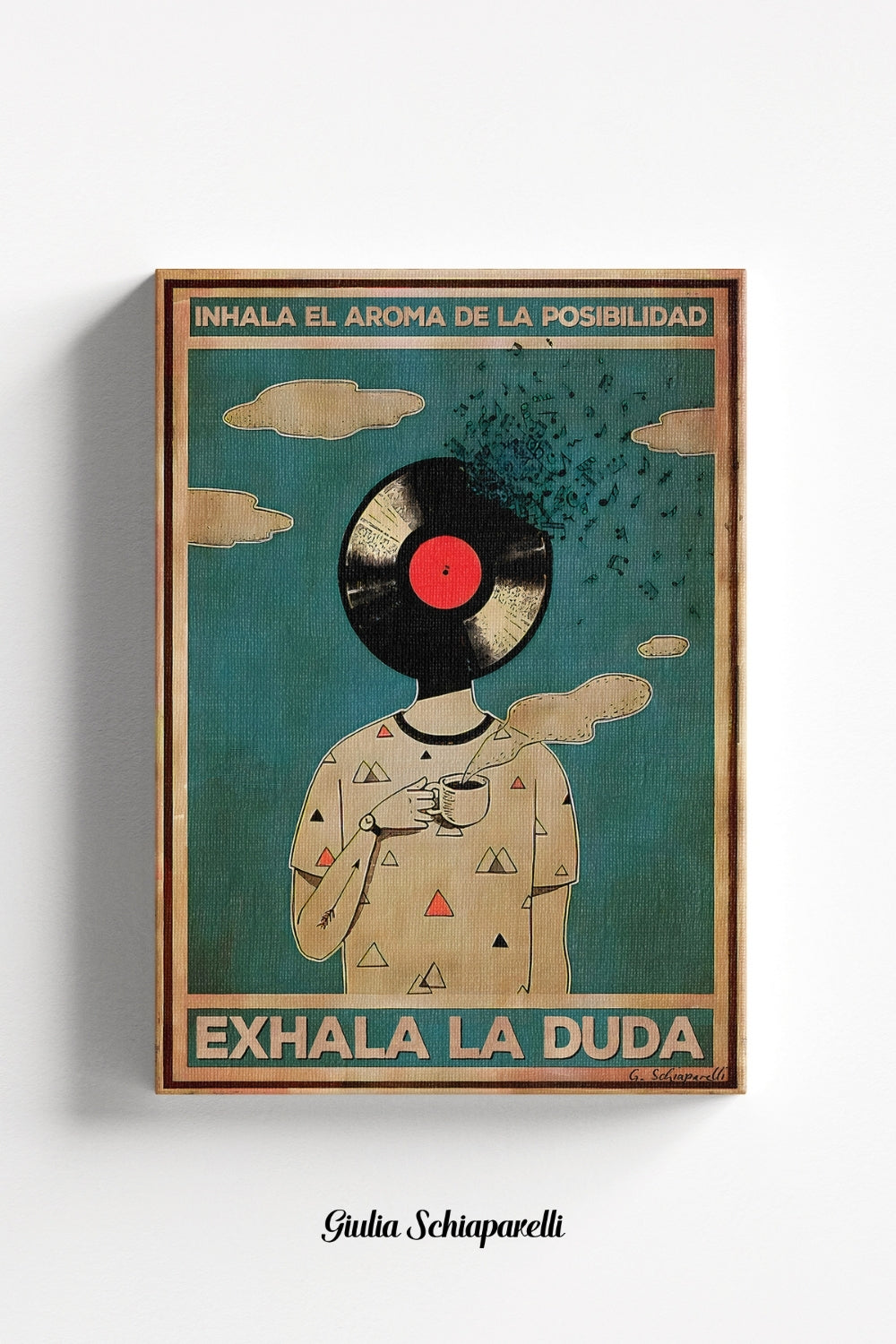 Inhala el aroma de la posibilidad exhala la duda 