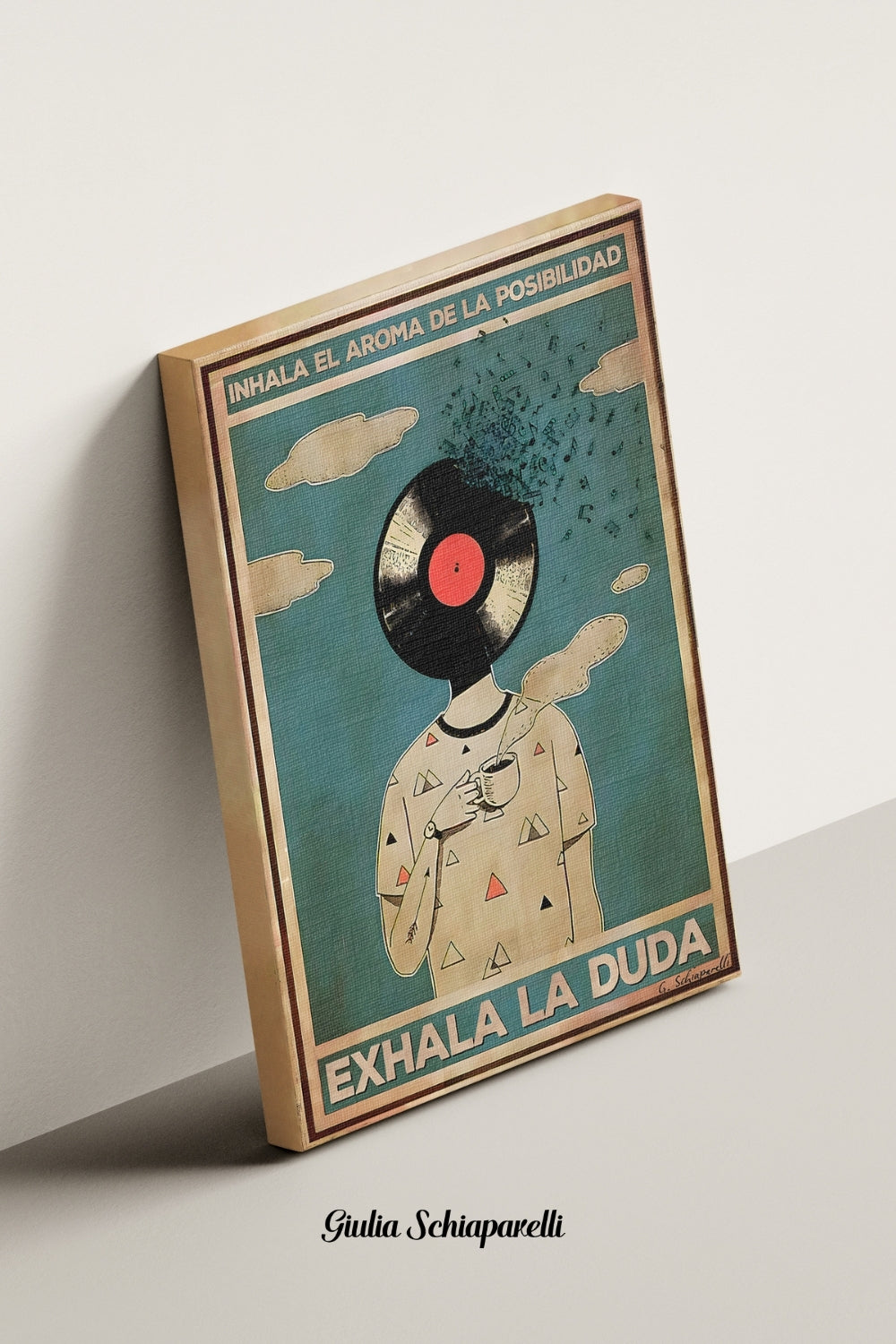 Inhala el aroma de la posibilidad exhala la duda 