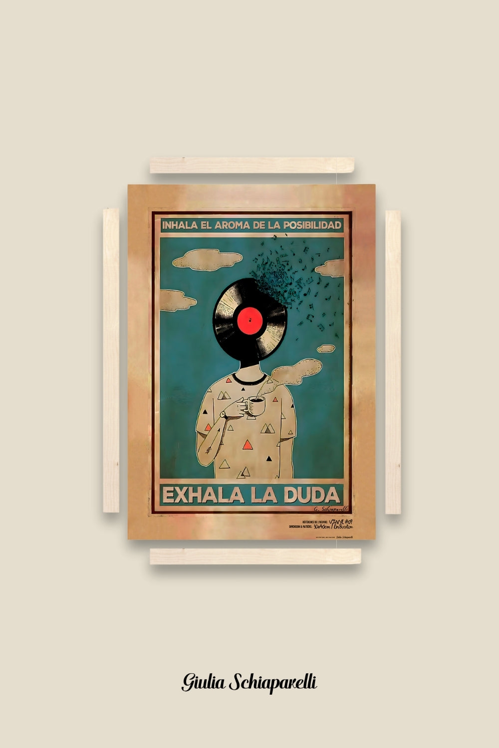Inhala el aroma de la posibilidad exhala la duda 