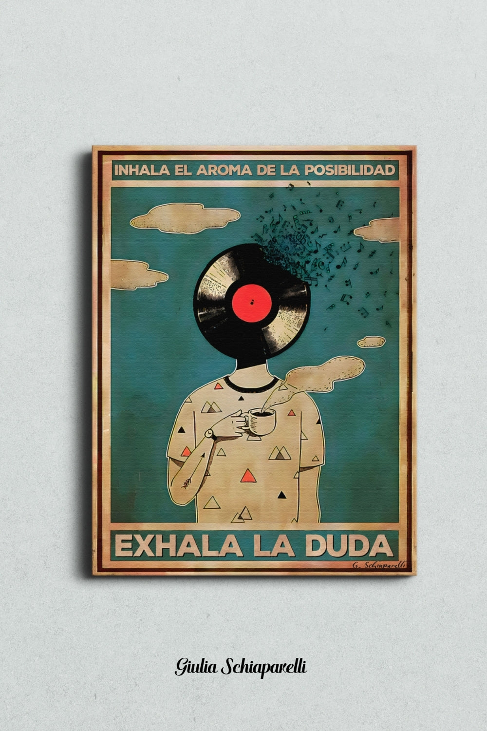 Inhala el aroma de la posibilidad exhala la duda 