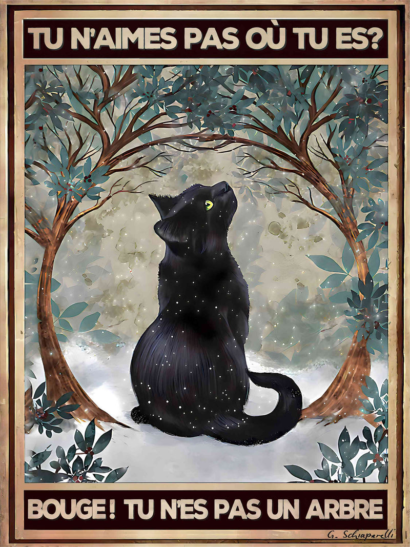 Gefällt es dir nicht, wo du bist? Bewege dich! Du bist kein Baum. 