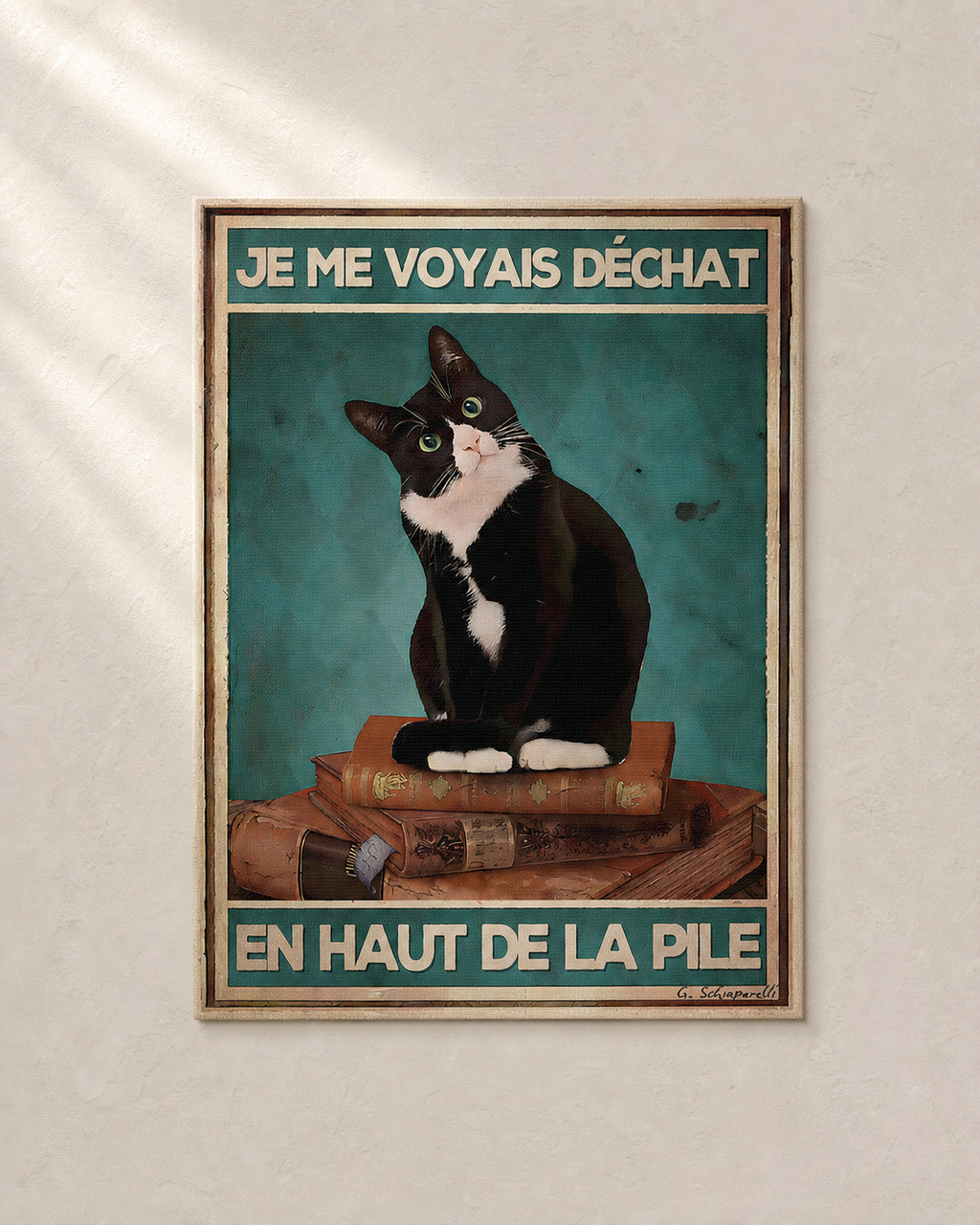 TEST COTON-LIN SANS CADRE — Je me voyais déjà en haut de la pile