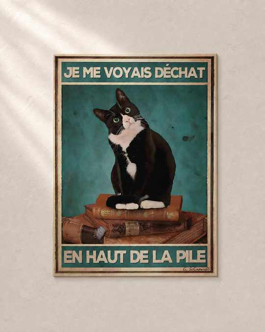 TEST COTON-LIN SANS CADRE — Je me voyais déjà en haut de la pile