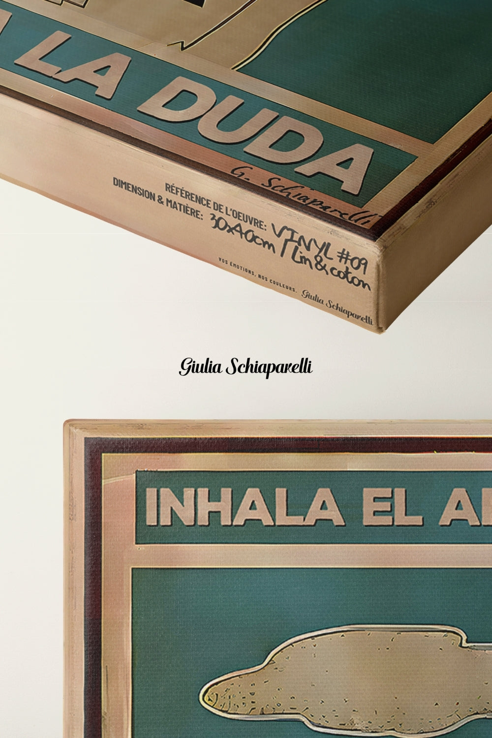 Inhala el aroma de la posibilidad exhala la duda 